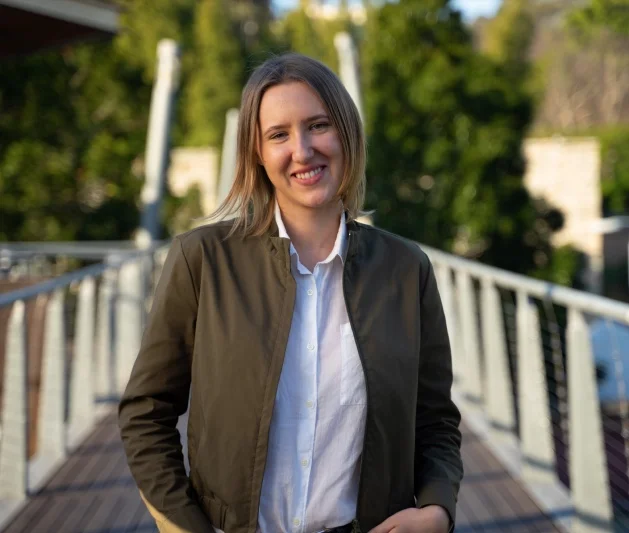 A happy student from the Diploma in Leadership and Management offered by the Australian Pacific College