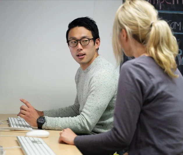 Students studying a Graduate Diploma of Management (Learning) at Australian Pacific College