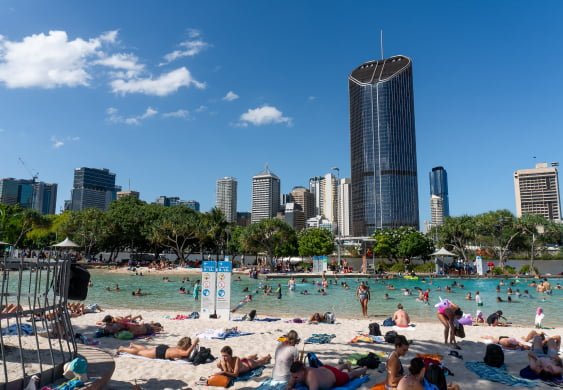 A location shot near the Australian Pacific College Brisbane Campus